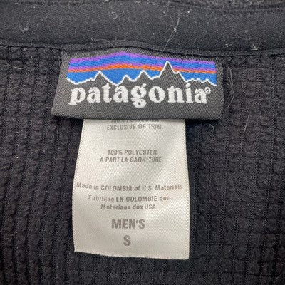 Patagonia Full Zip Fleece Jacket Size Small Black