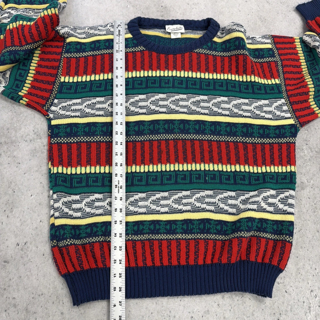 Vintage Eurobelle Crewneck Sweater Size Large