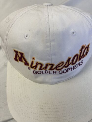 Vintage Minnesota Golden Gophers Script Snapback Hat OSFA 90s NCAA