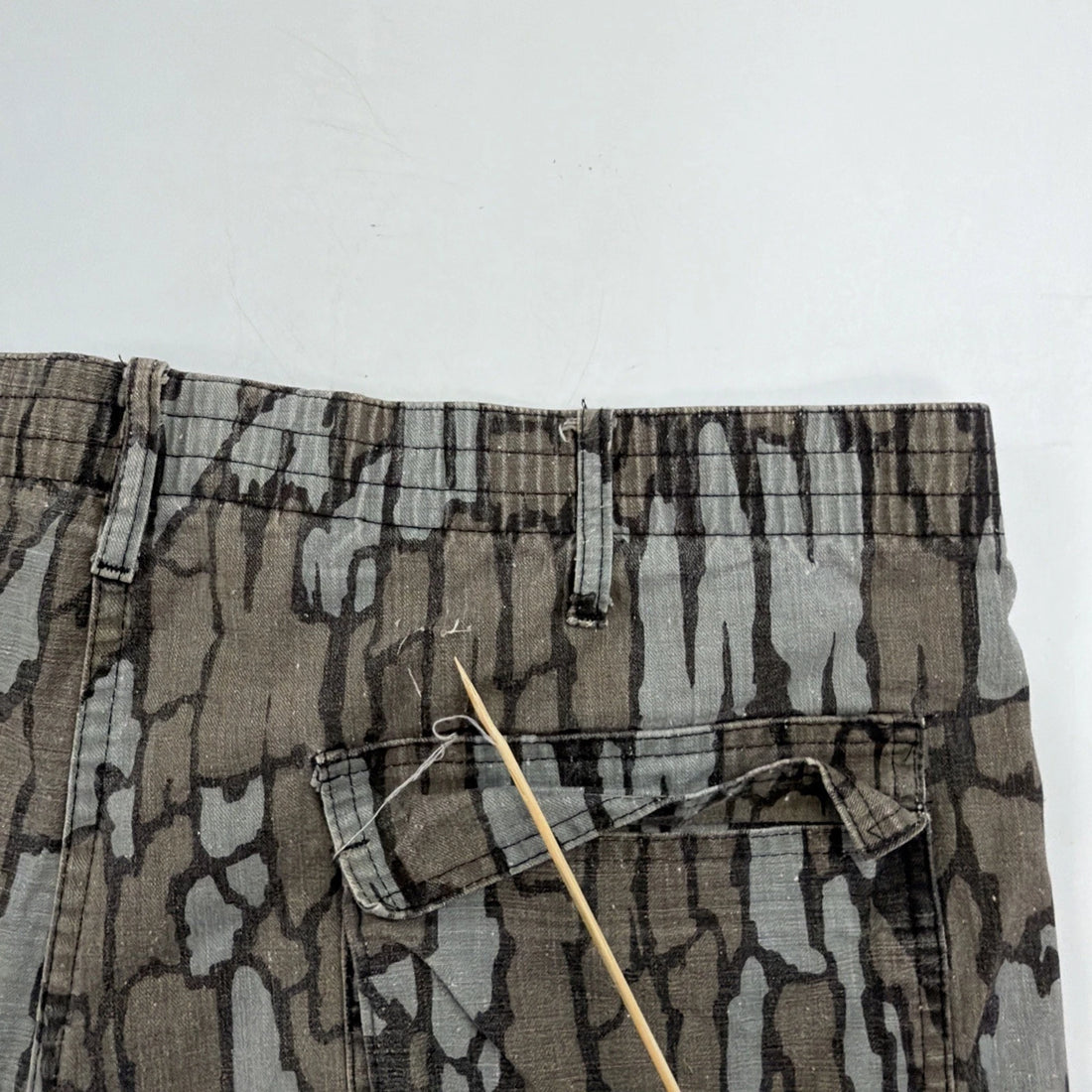 Vintage Trebark Camo Cargo Pants Size XL 80s
