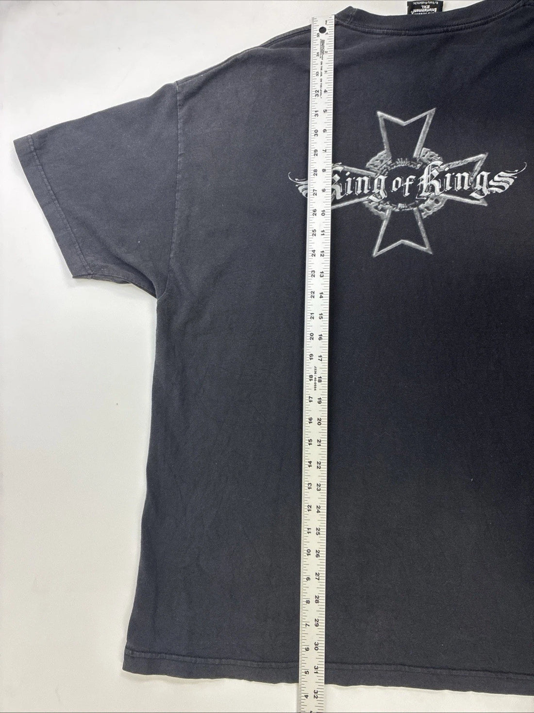 Vintage Triple H King Of Kings Wrestling T-Shirt Size 2XL 2002 WWE