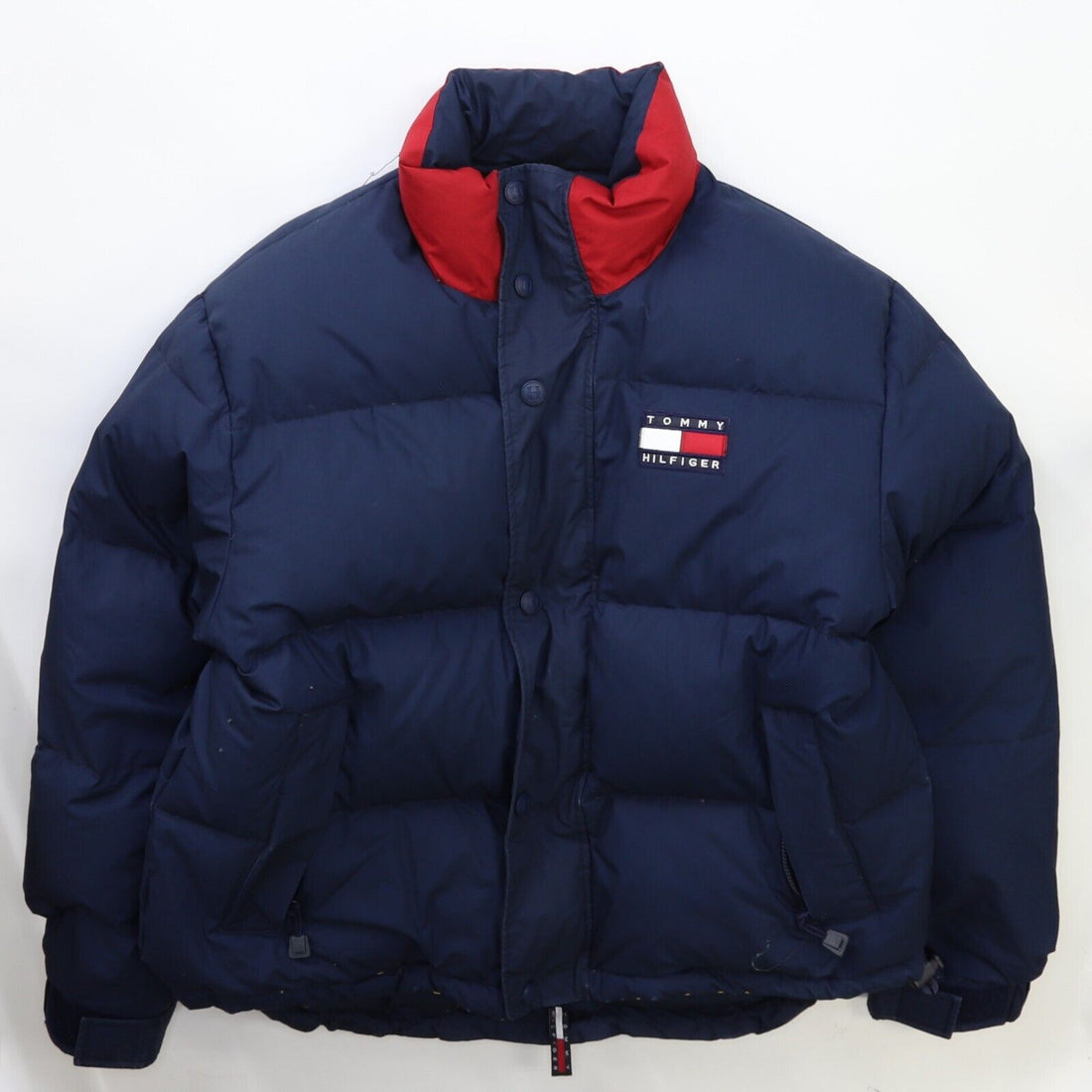 Tommy Hilfiger Puffer Jacket Size Medium Reversible Insulated