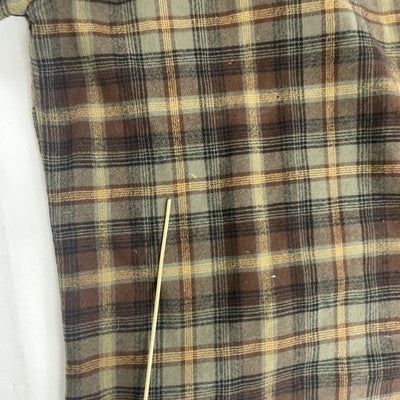 Vintage Pendleton Wool Button Up Shirt Size Large Plaid