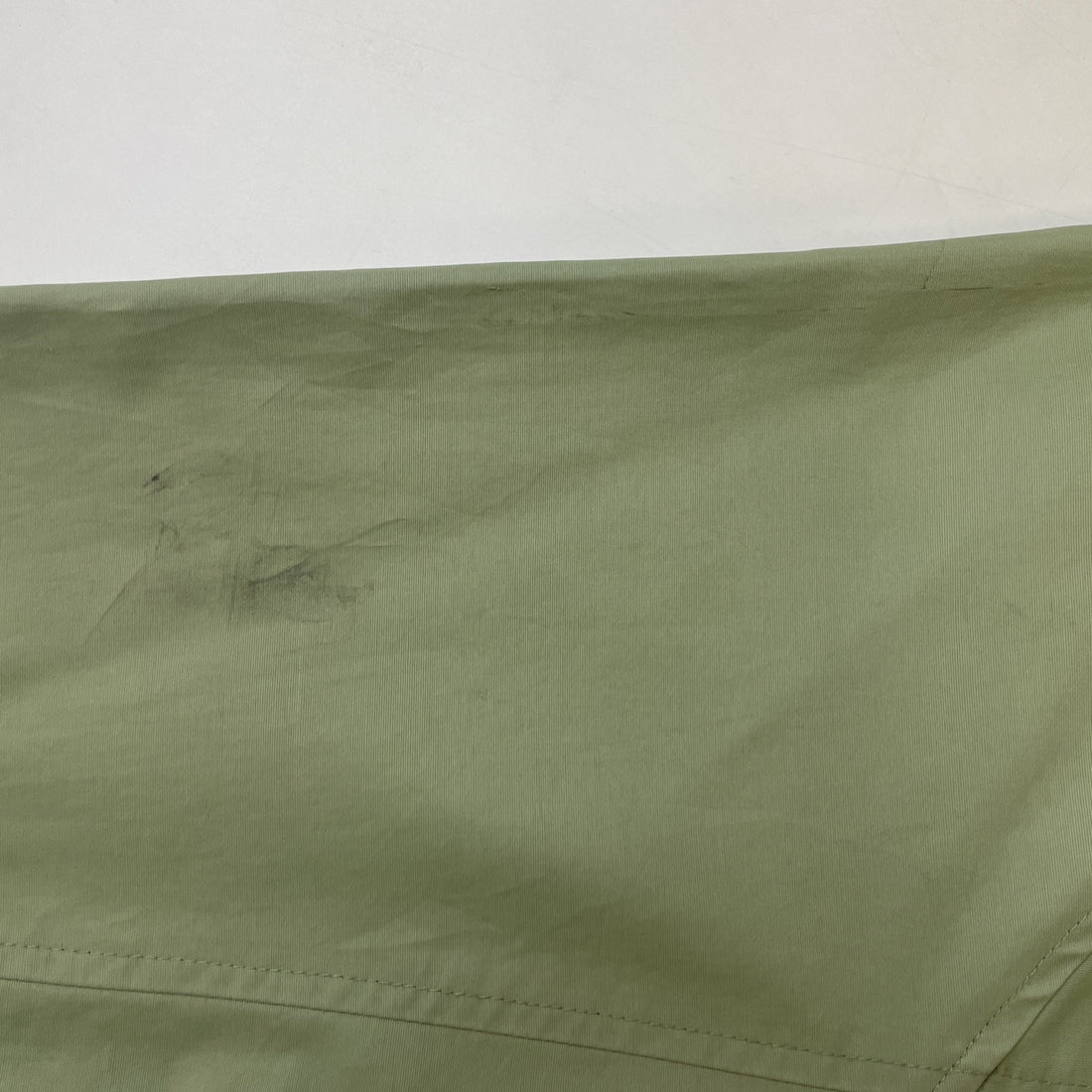 Vintage Woolrich Bomber Jacket Size Large Green Fleece Lined