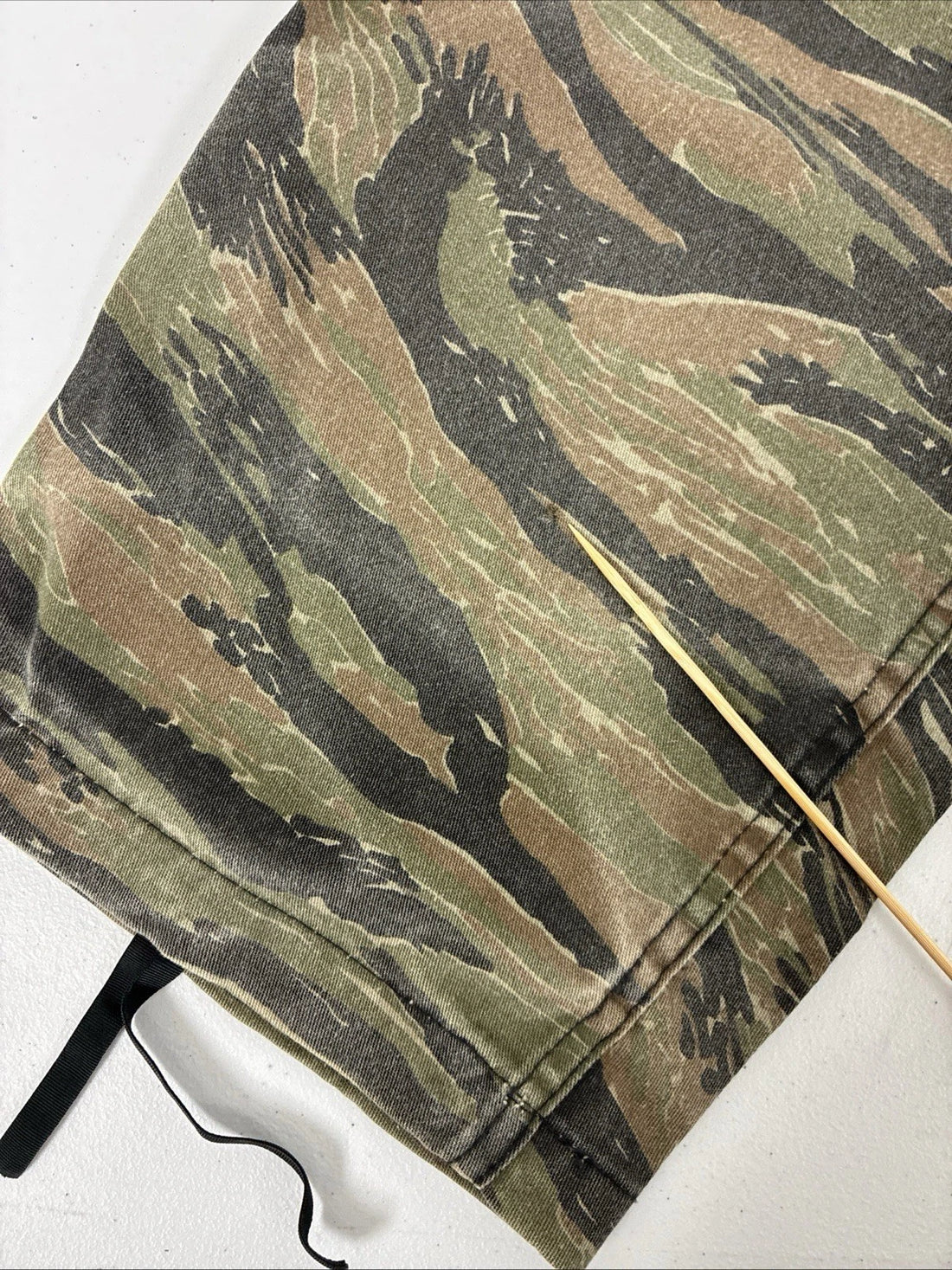 Tiger Camo Combat Cargo Utility Pants Size Large Long