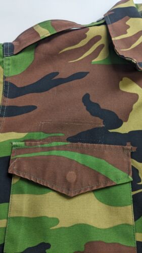 Vintage Army Military Camo Field Jacket Size XL Camouflage