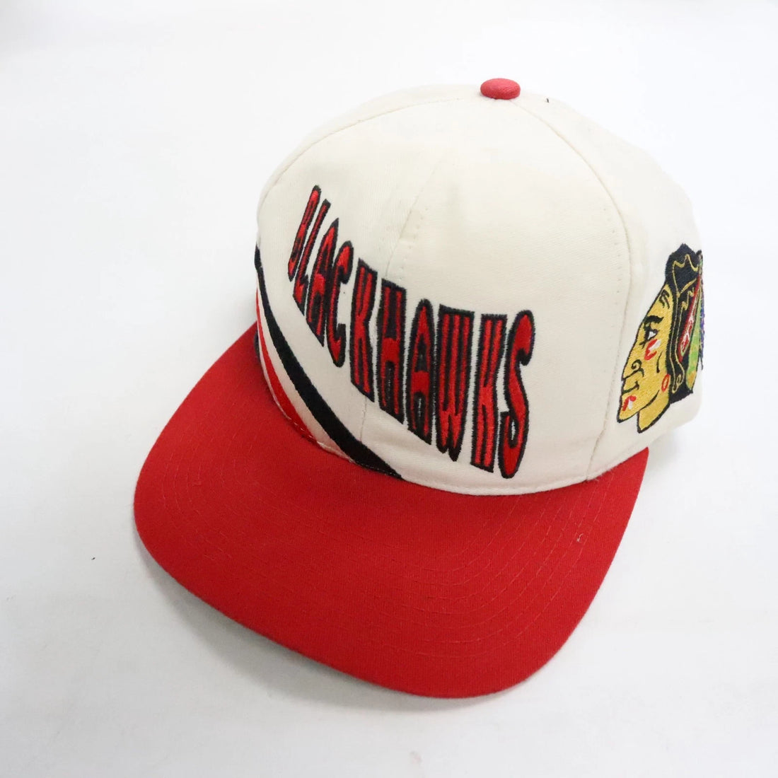 Vintage Chicago Blackhawks Snapback Hat OSFA NHL