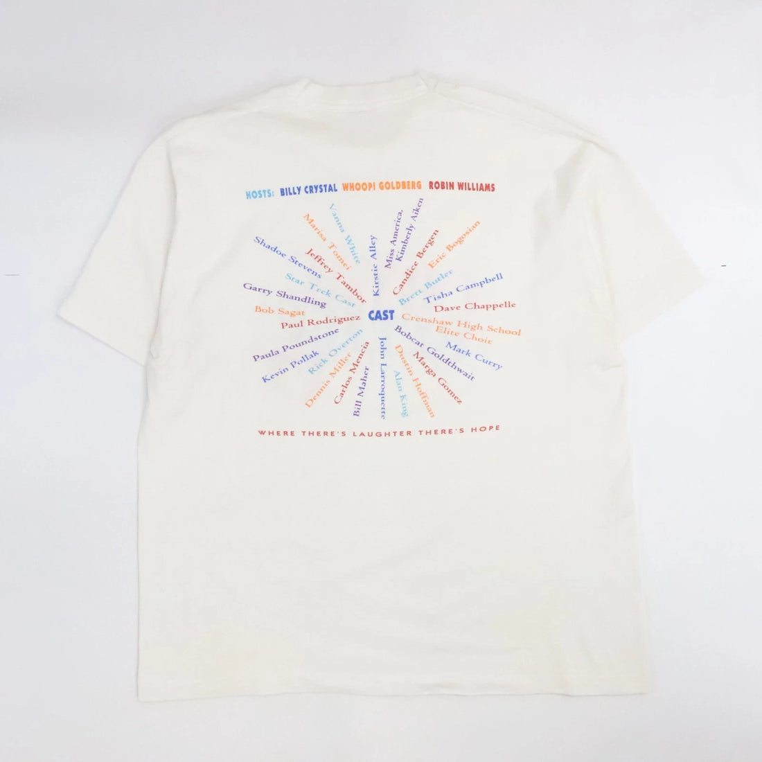 Vintage Comic Relief VI T-Shirt Size XL Comedy Robin Williams Whoopi Goldberg