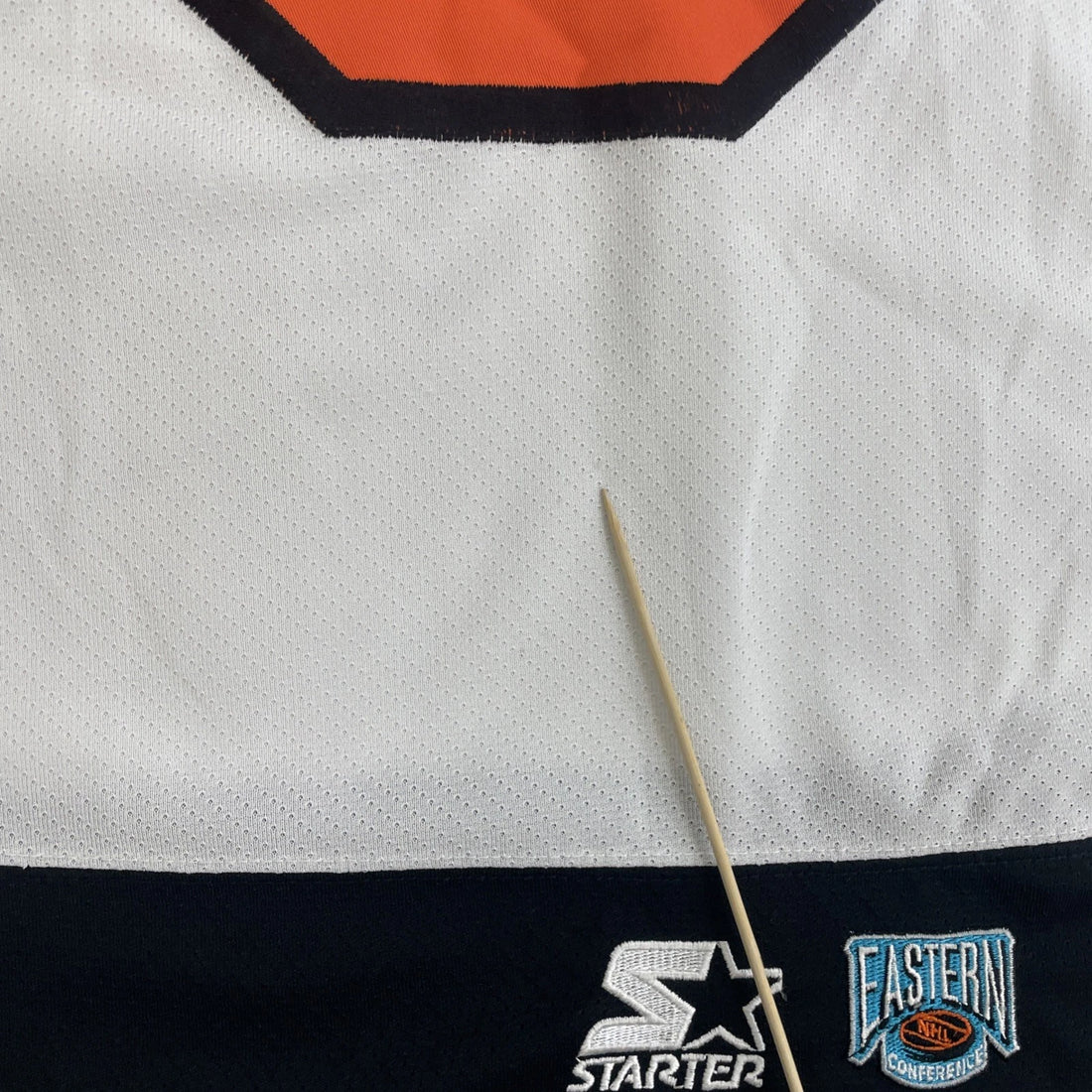 Vintage Philadelphia Flyers Eric Lindros Starter Hockey Jersey Size XL NHL