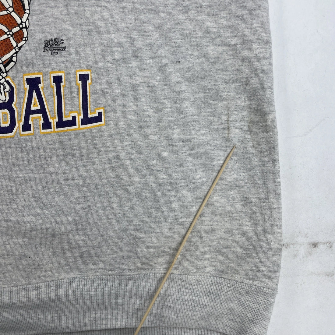 Vintage Bomber Basketball Crewneck Sweatshirt Size 2XL 90s