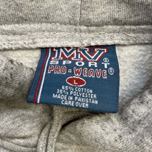 Vintage Mount Union Track Sweatshirt Hoodie Size Large