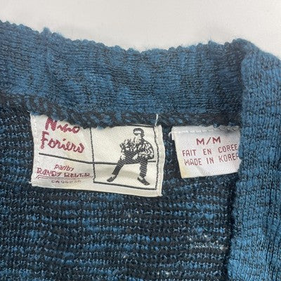 Vintage Randy River Cardigan Sweater Size Medium Blue
