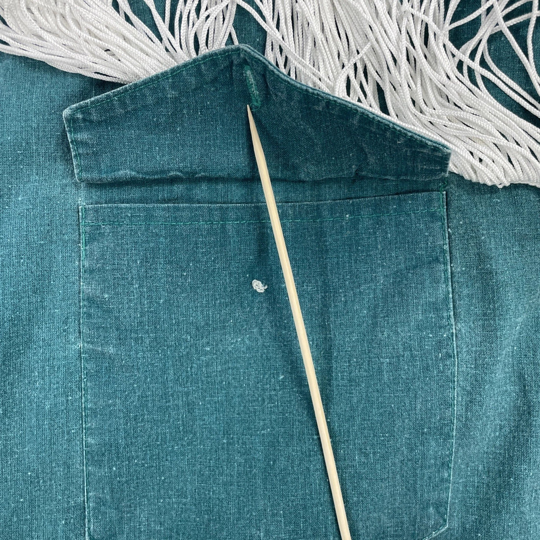 Vintage Pure Country Fringe Western Button Up Shirt Size Large