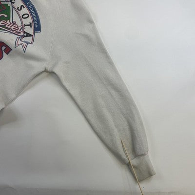 Vintage Minnesota Twins World Series Crewneck Sweatshirt Medium 1987 80s MLB