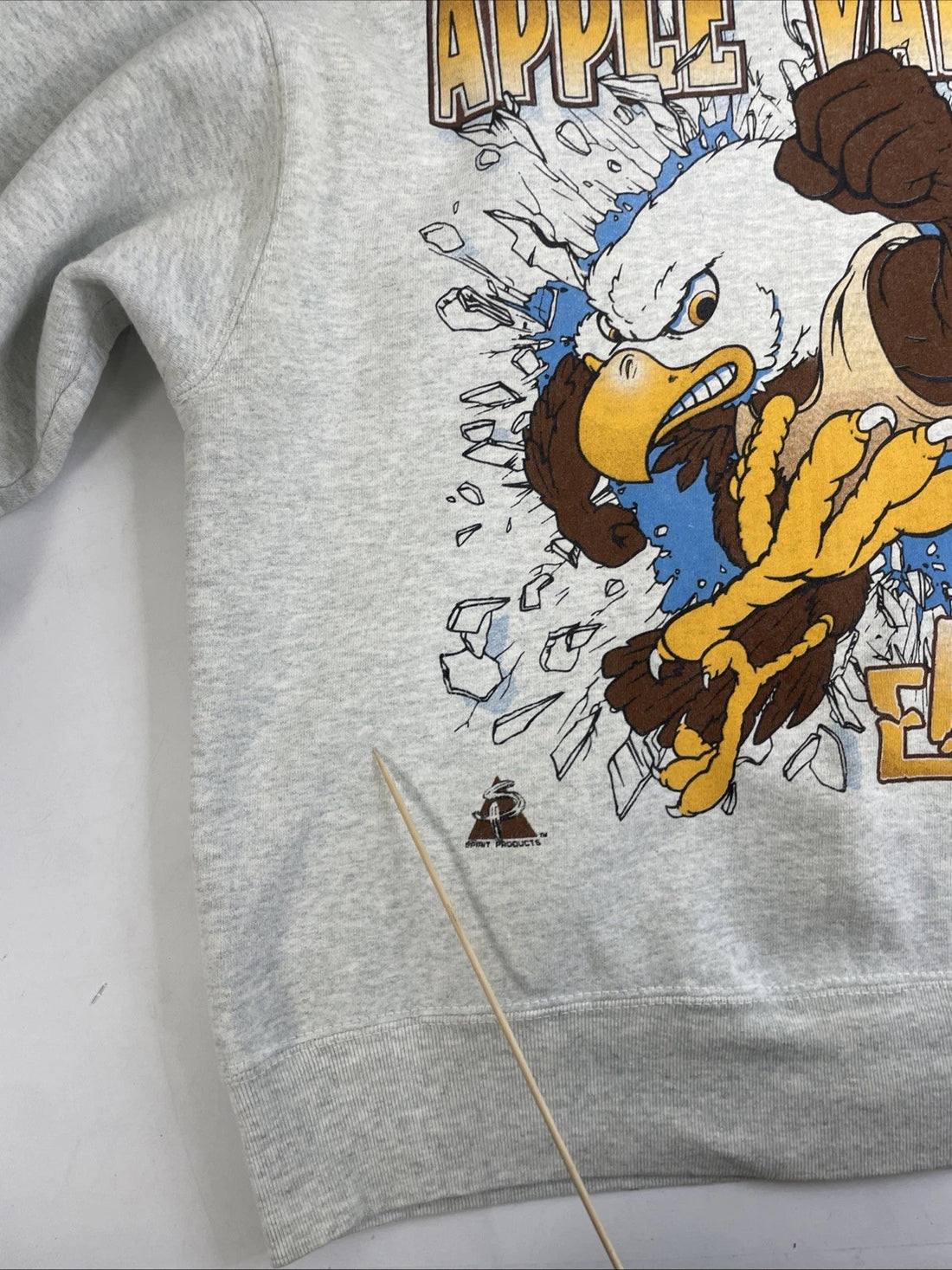 Vintage Apple Valley Eagles Breakthrough Crewneck Sweatshirt Size Large