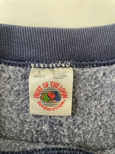 Vintage Sunshine Village Ski School Crewneck Sweatshirt Size Large Puff Print