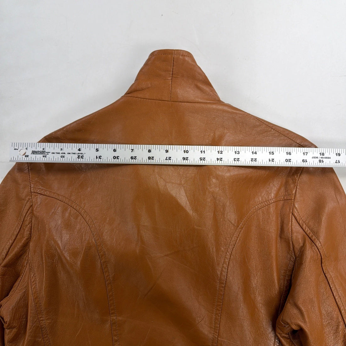 Vintage Craft Canada Leather Coat Jacket Size 40