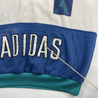 Vintage Adidas Trefoil Sweatshirt Hoodie Size Medium 90s