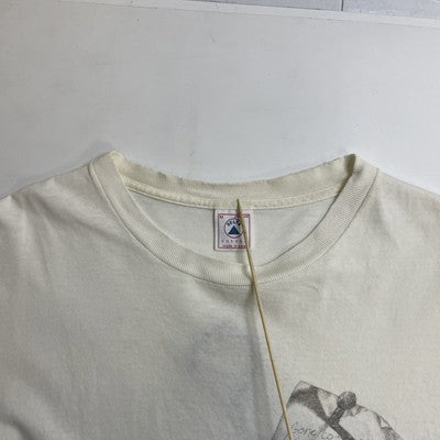 Vintage Gone To See Dad Jesus Cross T-Shirt Size Medium Living Epistles 90s