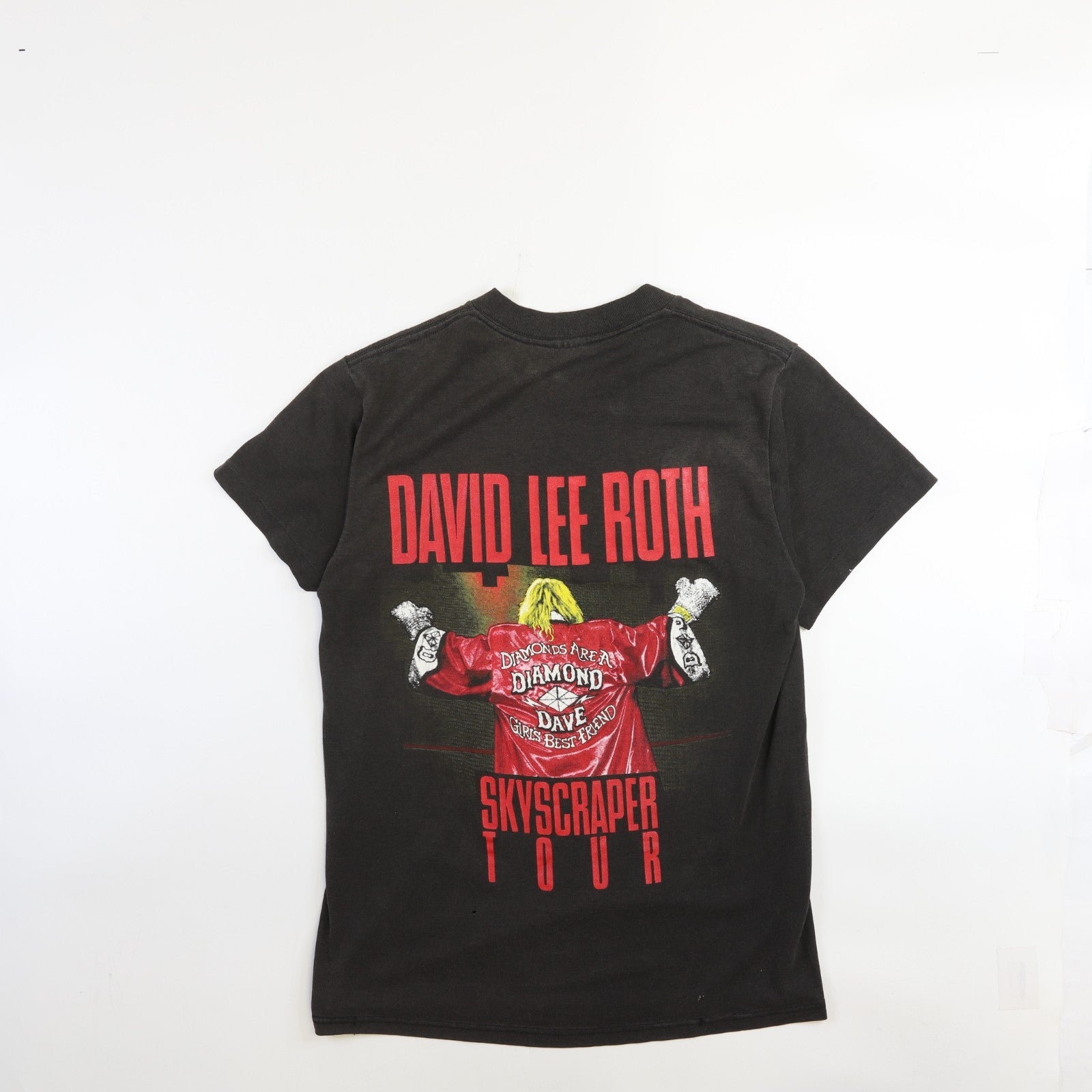 Vintage David Lee Roth Skyscraper Tour T-Shirt Size Medium 1988