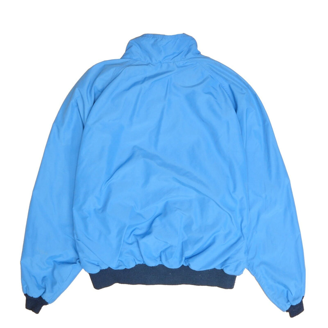 Vintage LL Bean Three Season Jacket Size Large Blue Fleece Lined 90s