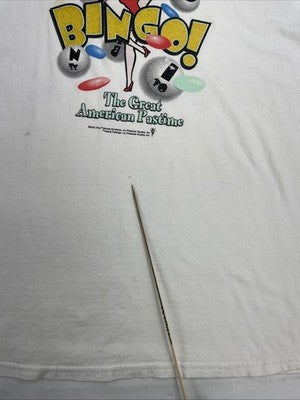 Vintage Betty Boop Bingo T-Shirt Size XL Cartoon