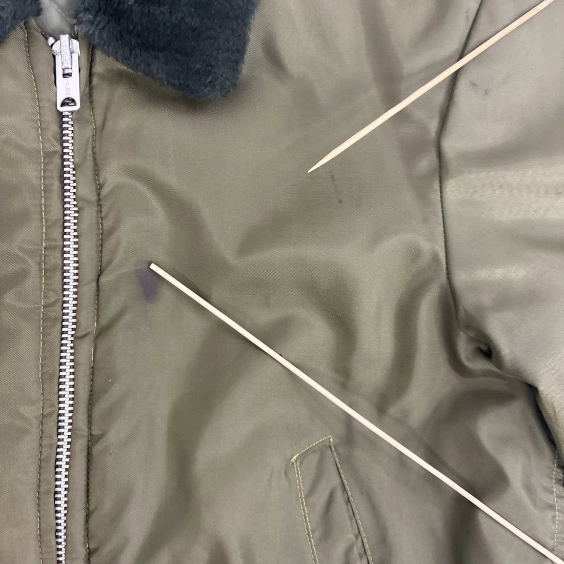 Montgomery Ward Powrhouse Flight Bomber Jacket Size Large