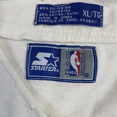 Vintage Chicago Bulls Starter Baseball Jersey Size XL 90s NBA
