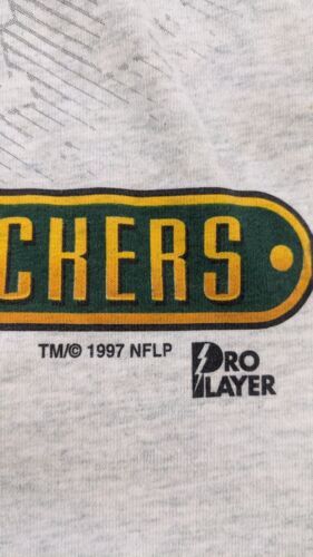 Vintage Green Bay Packers Super Bowl XXXI T-Shirt Size XL 1997 90s NFL