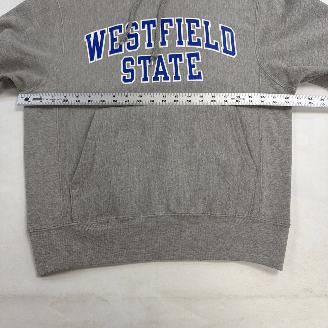 Vintage Westfield State Champion Reverse Weave Sweatshirt Hoodie Size Small