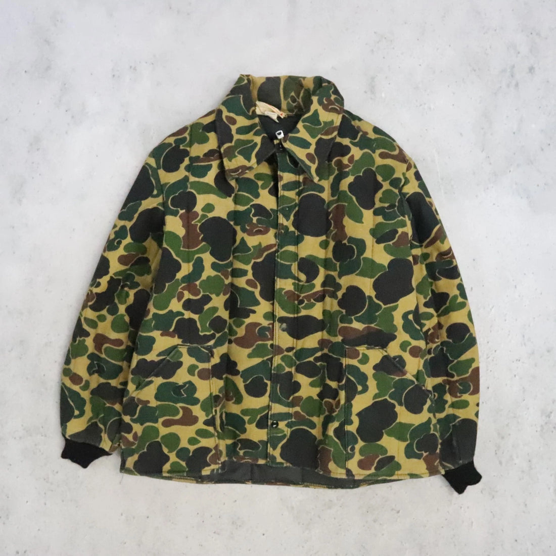 Vintage Duck Camo Hunting Jacket Size XL