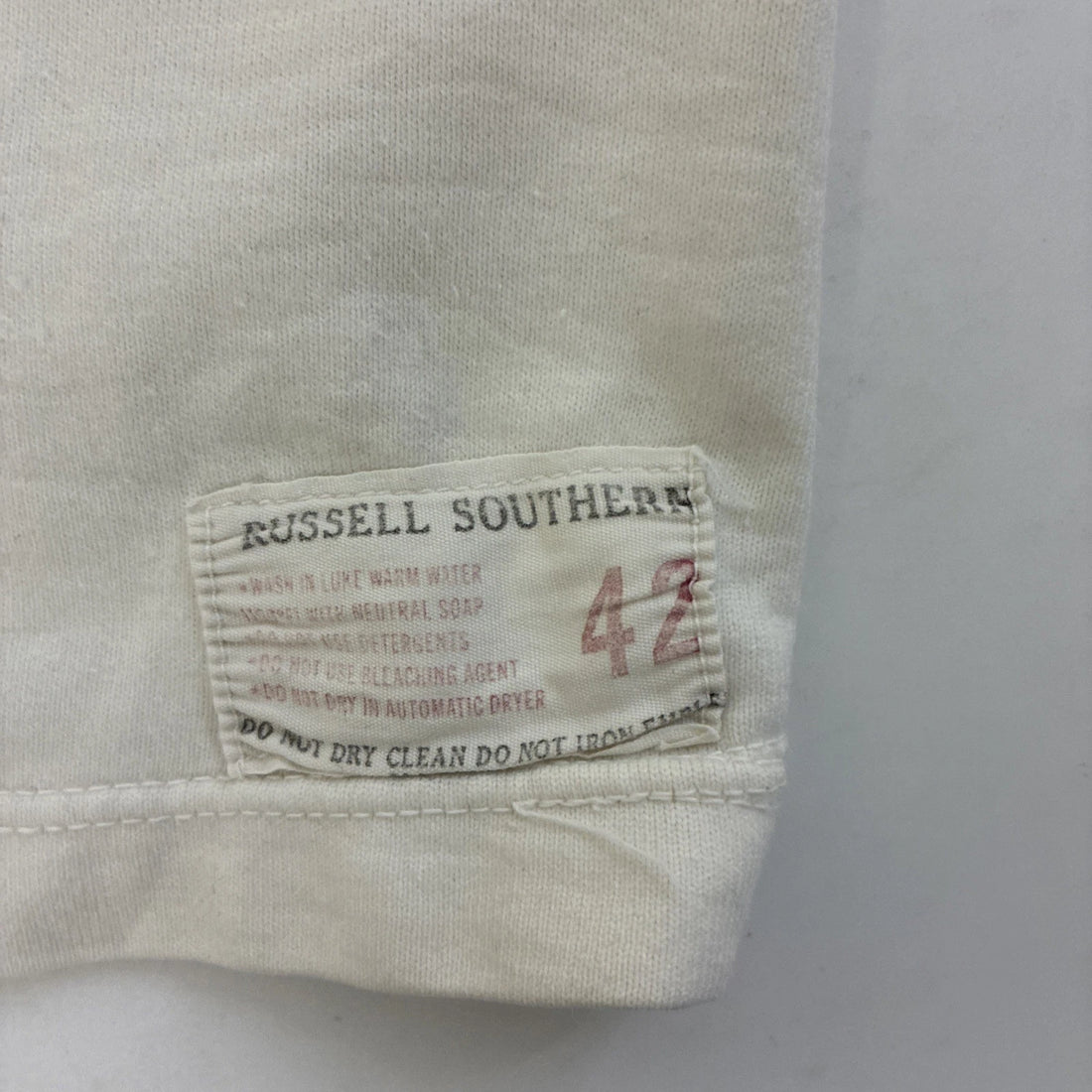 Vintage Russell Football Jersey T-Shirt Size 42