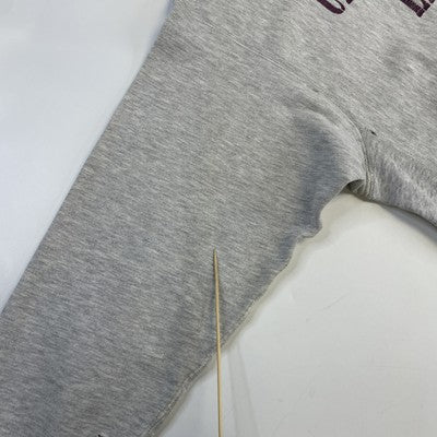 Vintage Wisconsin Lacrosse Champion Reverse Weave Sweatshirt XL Distressed 80s