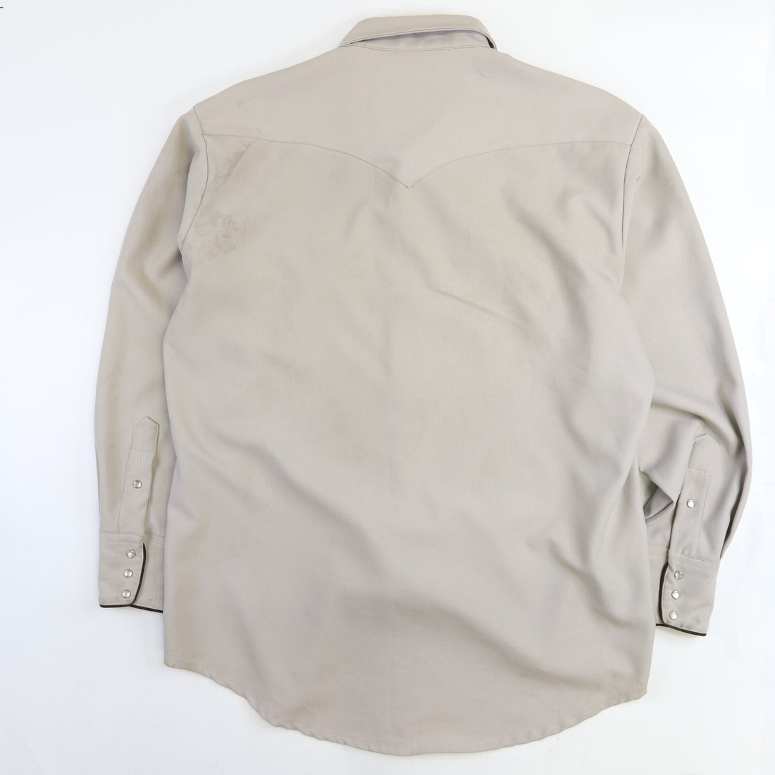 Vintage Gold Collection Karman Western Pearl Snap Shirt Size Large