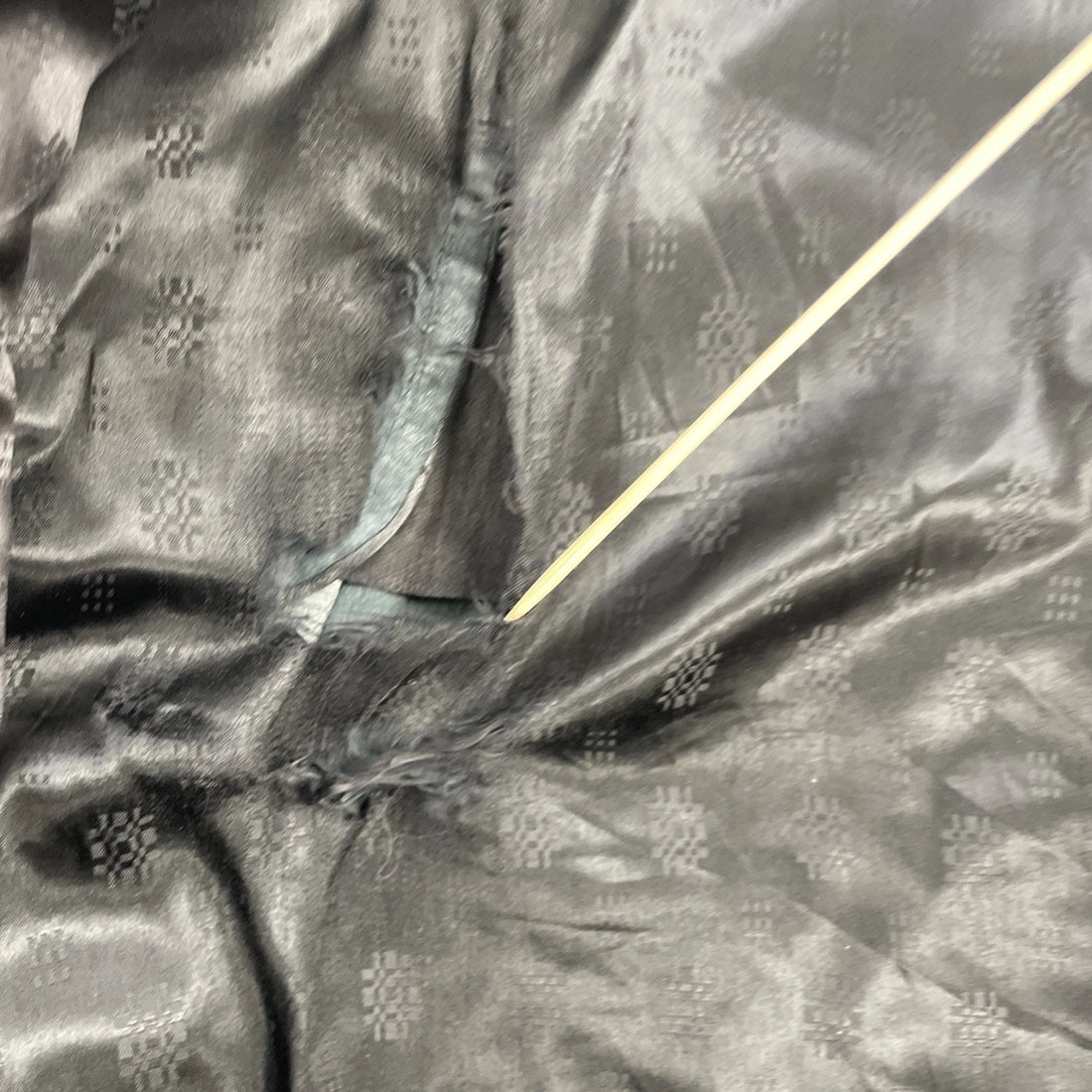 Vintage Harry Rosen Leather Bomber Jacket Size 44 Black