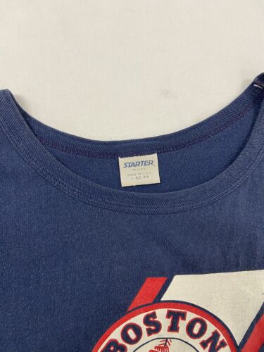 Vintage Boston Red Sox Starter T-Shirt Size Large Made USA Single Stitch 90s MLB