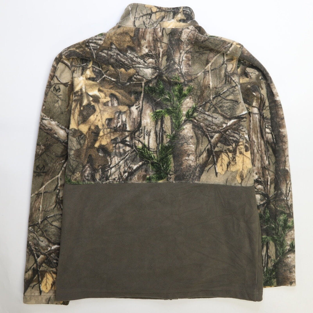 Realtree Camo Fleece Jacket Size Medium Camouflage