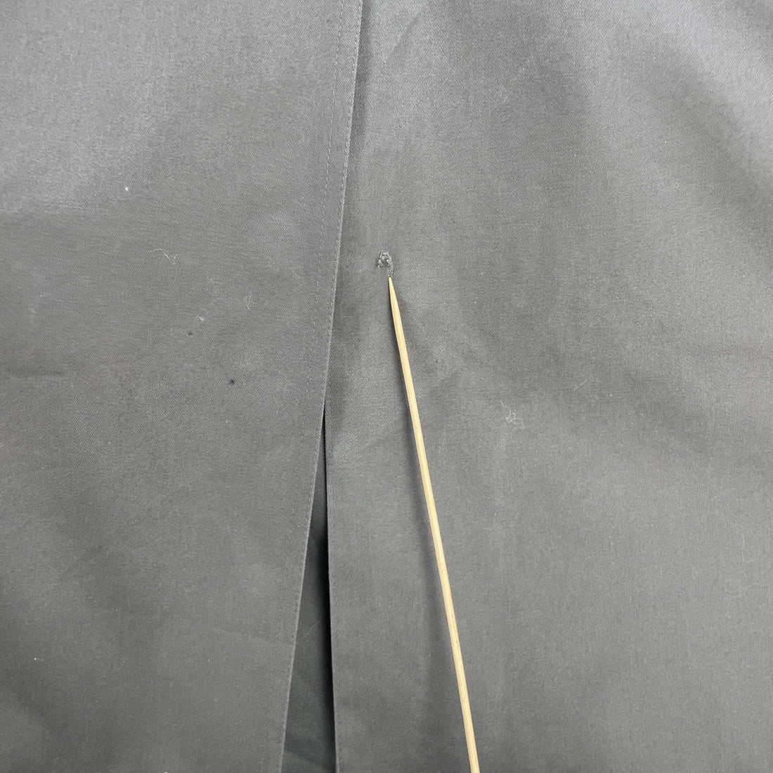 Vintage London Towne Double Breasted Trench Coat Jacket Size 40 Reg Gray