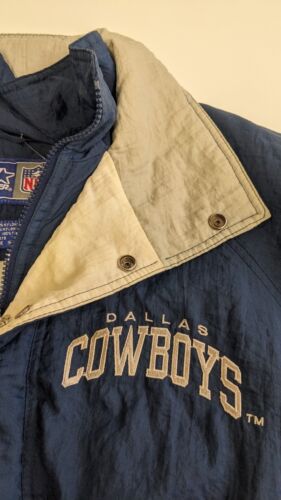 Vintage Dallas Cowboys Starter Puffer Jacket Size Medium NFL