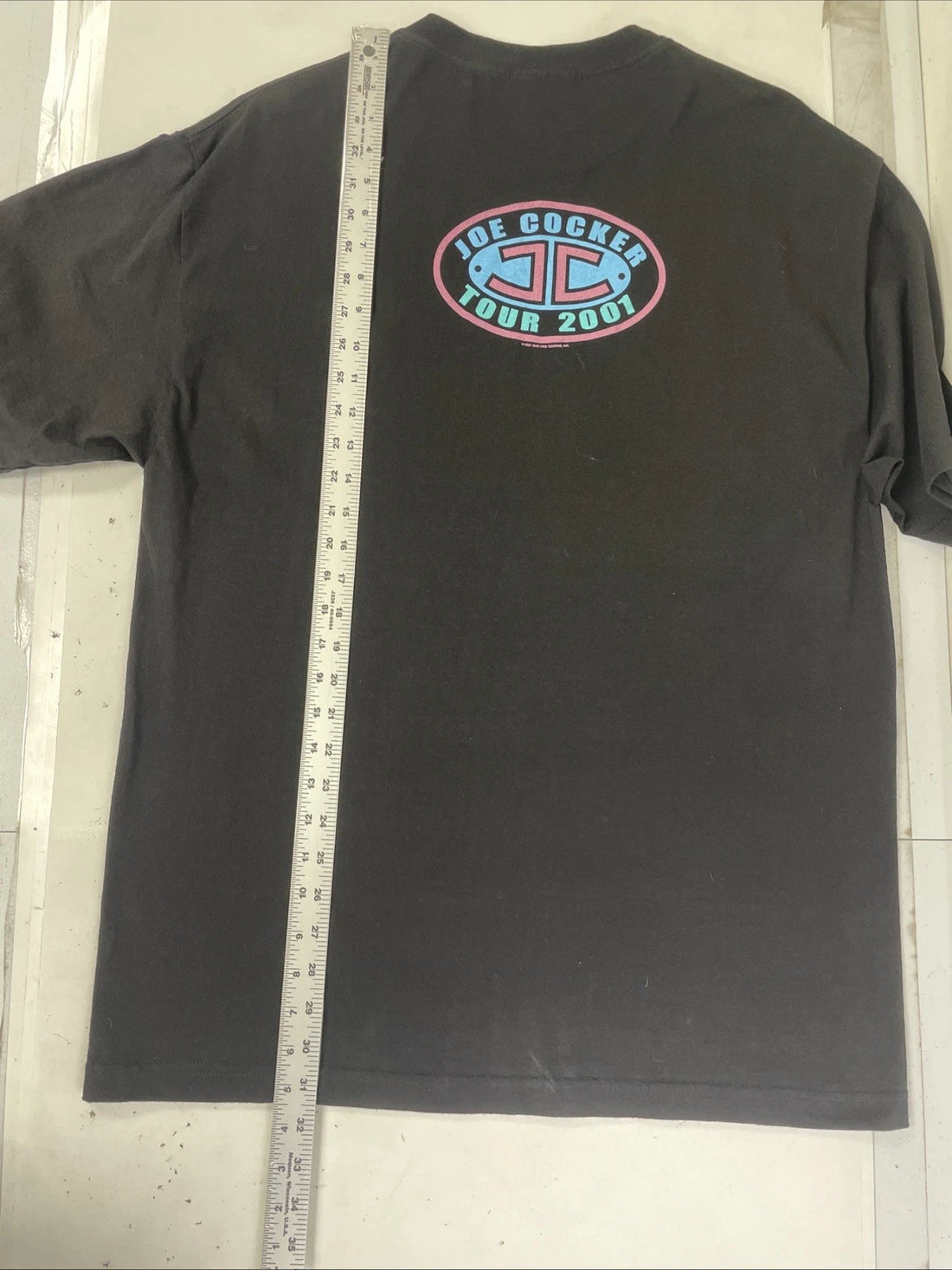 Vintage Joe Cocker Tour T-Shirt Size XL 2001