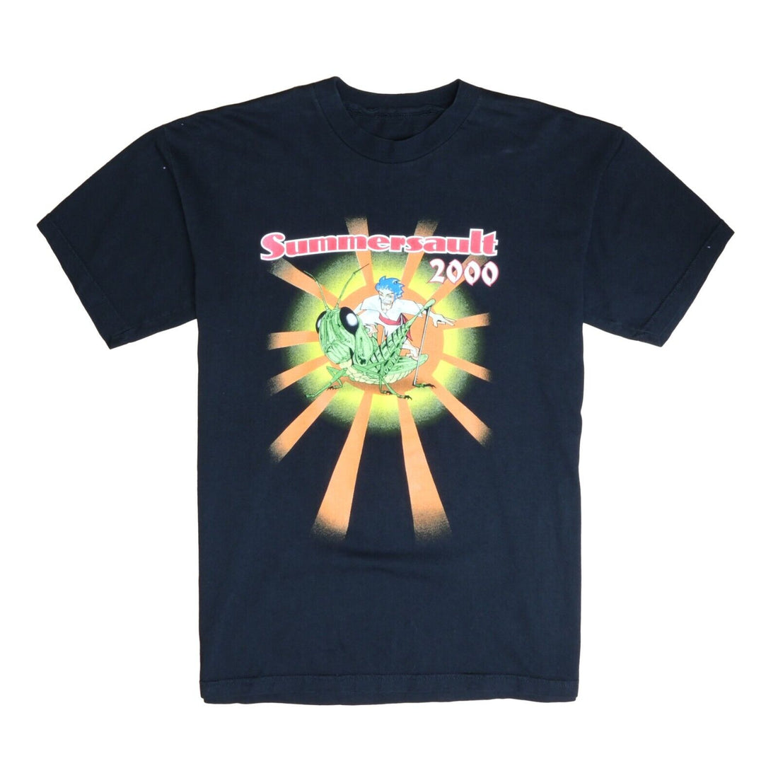 Vintage Summersault 2000 Tour T-Shirt Medium Band Tee Smashing Pumpkins Deftones