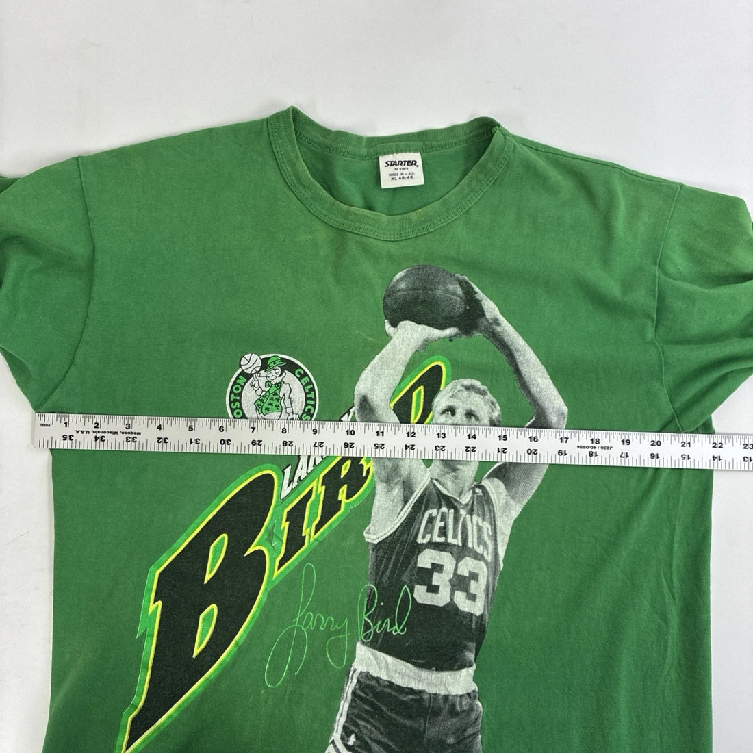 Boston Celtics Larry Bird Starter T-Shirt Size Large NBA