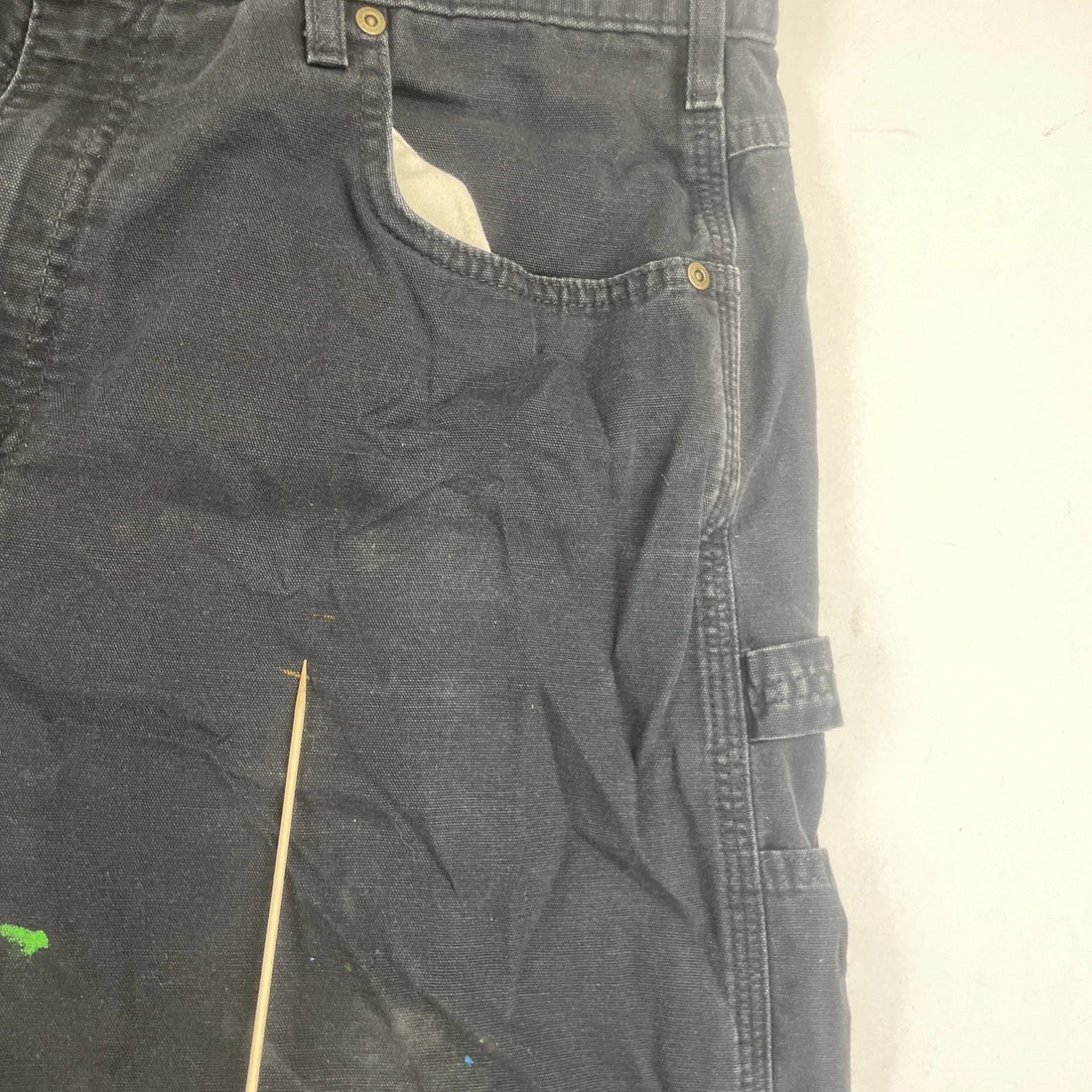 Carhartt Carpenter Work Pants Size 36 X 34 Black