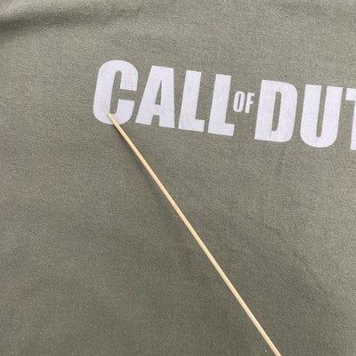 Vintage Call Of Duty 2 T-Shirt Size XL Video Game Promo