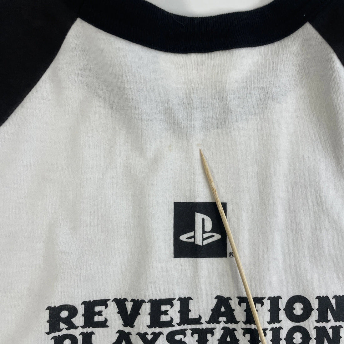 Vintage Revelation Playstation Raglan T-Shirt Size Medium Video Game 2002