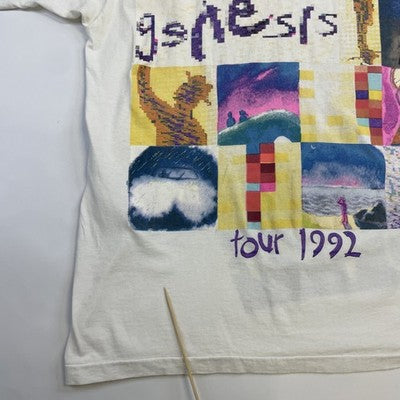 Vintage Genesis Tour T-Shirt Size XL Band Tee 1992 90s