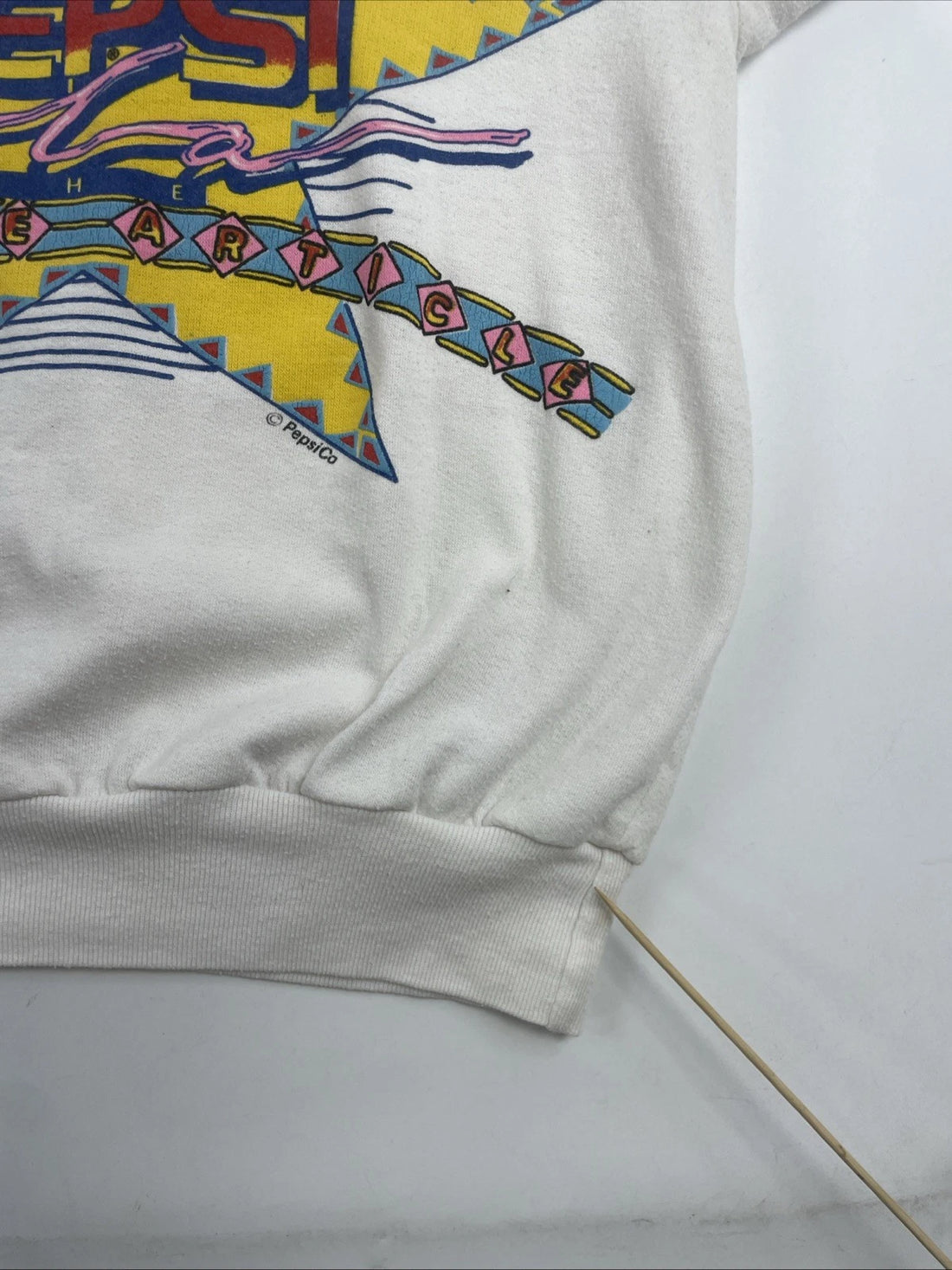 Vintage Pepsi Cola Genuine Article Sweatshirt Crewneck Size Medium