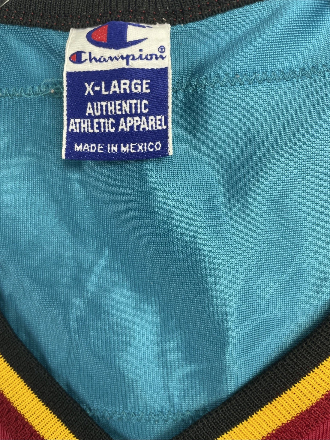 Vintage Memphis Maniax Champion Football Jersey Size 48 XFL