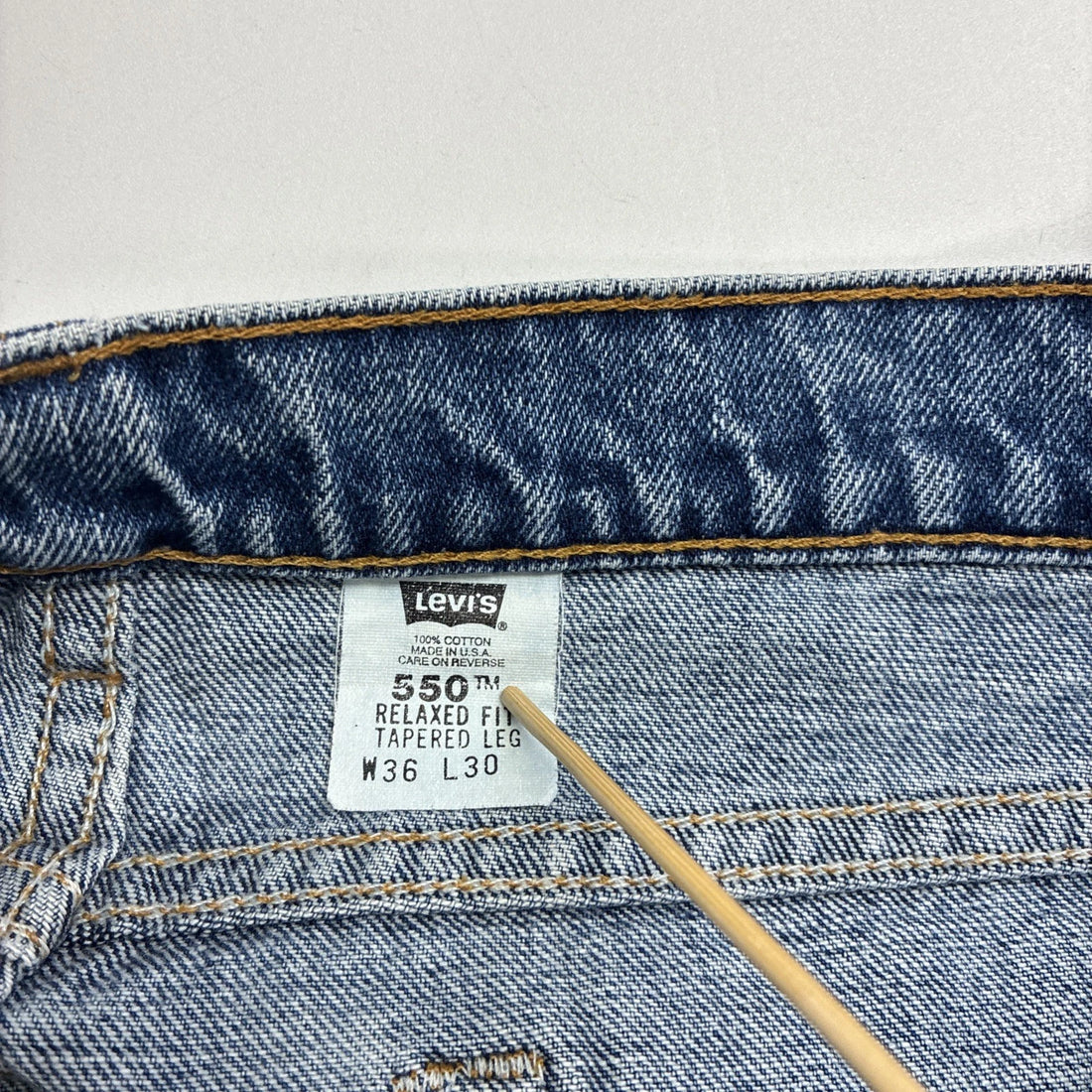 Vintage Levi Strauss & Co 550 Denim Jeans Pants 36 X 30 550-4891