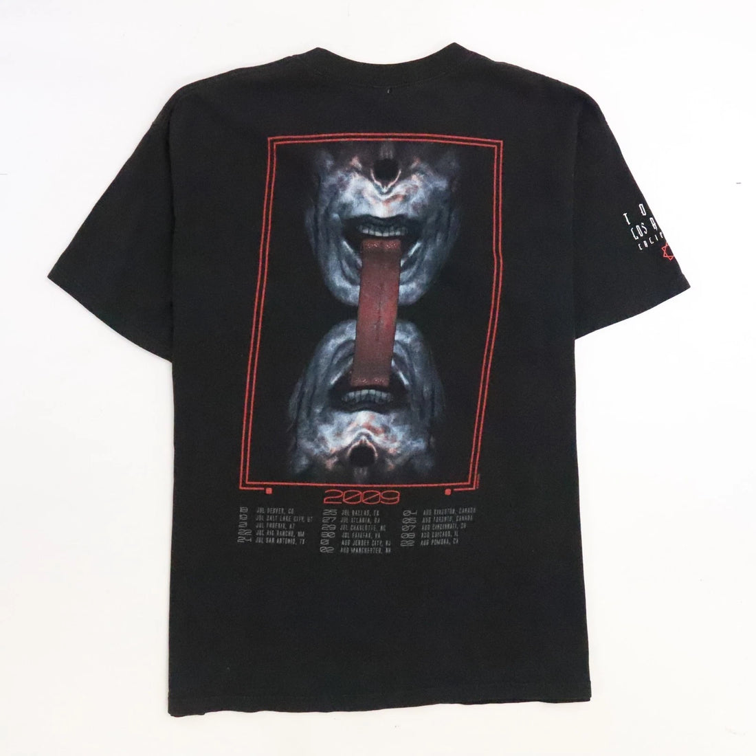 Tool Los Angeles California T-Shirt Size Large Band Tee 2009